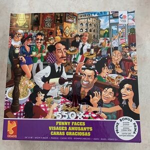 Ceaco Funny Faces 550 piece Puzzle NIB